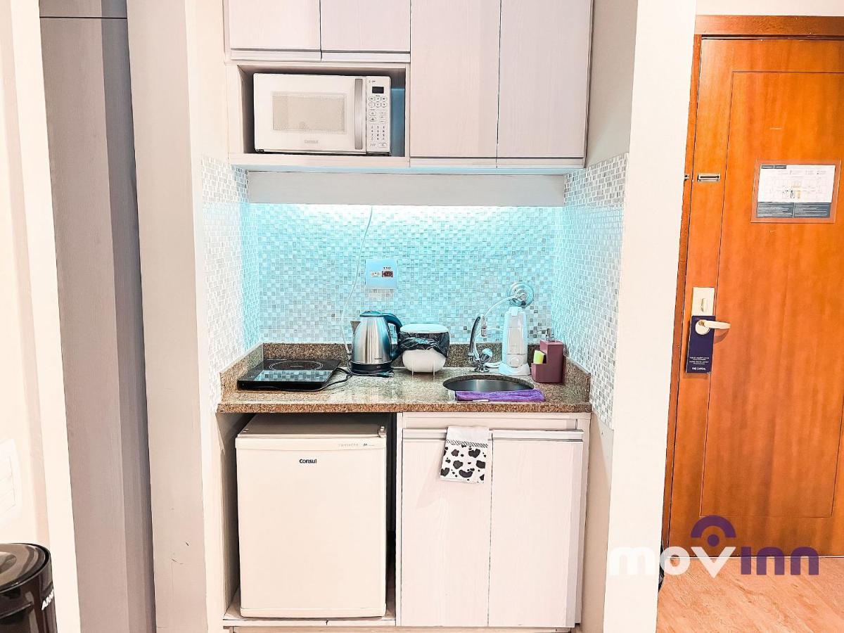 Flat Itaim Bibi 1º Andar By Movinn | 35 M² เซาเปาโล ภายนอก รูปภาพ