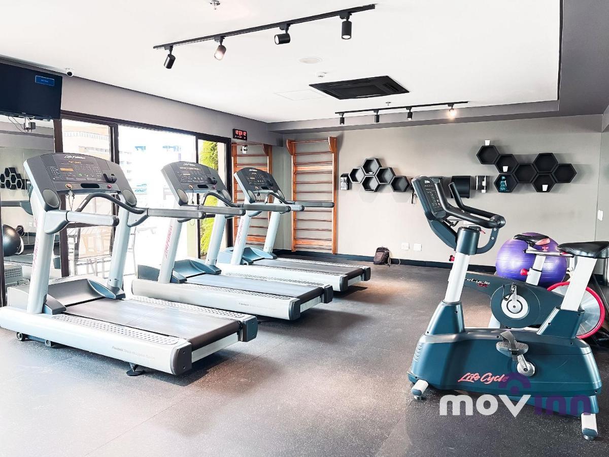 Flat Itaim Bibi 1º Andar By Movinn | 35 M² เซาเปาโล ภายนอก รูปภาพ