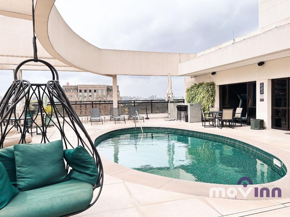 Flat Itaim Bibi 1º Andar By Movinn | 35 M² เซาเปาโล ภายนอก รูปภาพ